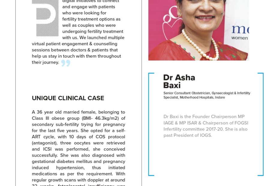 Dr. Asha Baxi | Motherhood Fertility and IVF Center